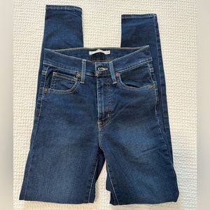 Levis mile high super skinny jeans